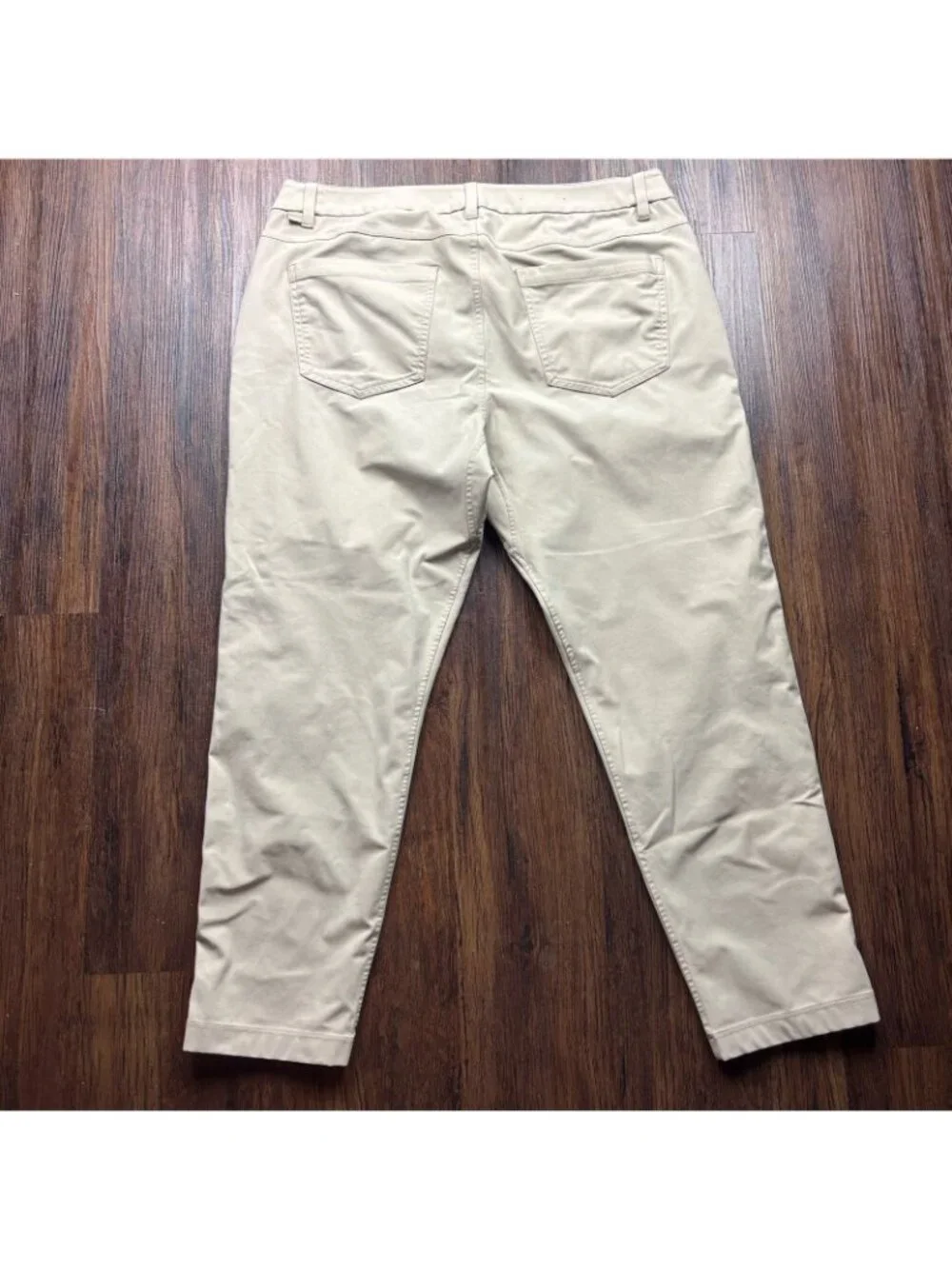 Lululemon Pants Mens 34x28 Khaki ABC Classic Fit Warpstream 5 Pocket Preppy